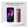 jisulife s010f8x05006 portable handheld fan life8 plus 4500mah brown extra photo 6