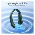 jisulife fnl03r a0104003 neck fan life3 4000mah green extra photo 2