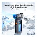 jisulife s01fa5510005 portable handheld fan ultra1 9000mah dark grey extra photo 1