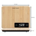 profi cook pc kw 1271 bamboo kitchen scale extra photo 1 profi cook pc kw 1271 bamboo kitchen scale extra photo 1