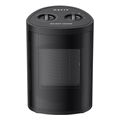havit ilektriko aerothermo hv ht1227 1500w mayro abs extra photo 1