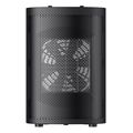 havit ilektriko aerothermo hv ht1227 1500w mayro abs extra photo 2