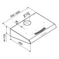 aporrofitiras mpm koyzinas 60cm 183 m3 h led fotismos inox extra photo 2