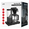 life symbol b flat black 1400w kafetiera filtroy 125l extra photo 4