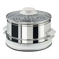 tefalvc1451 steam cooker 2 baskets freestanding 900 w white stainless steel extra photo 1