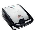 tefalsnack collection sw 852 d sandwich maker 700 w black stainless steel extra photo 1