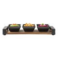 gusto casa orntebiera 3 theseon me basi 31x10cm acacia 635865 extra photo 1