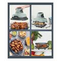 friteza ninja 4 in 1 crispi 38l 1700w green grey fn101eu extra photo 4