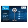 midea anemistiras orthostatis 33w leykos f25cm me peristrofi 33w extra photo 6