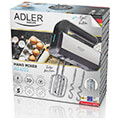 mixer xeiros adler ad 4225 inox 800w extra photo 2