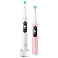 ilektriki odontoboyrtsa oral b io6 magnetic duo white pink 81769544 extra photo 1