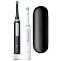 ilektriki odontoboyrtsa oral b io4 duo black white 3x2 80370930 extra photo 1