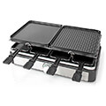 nedis fcra300fbk8 ilektriki psistaria raclette 1400w me rythmizomeno thermostati extra photo 2