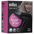 sesoyar braun satin hair 3 ionic 1600w style go hd350 extra photo 1