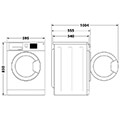 plyntirio stegnotirio royxon indesit bde 86435 9ews eu 8 6kg extra photo 5