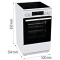 koyzina me keramiki estia gorenje gec5c42wg extra photo 6