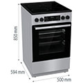 koyzina me keramikes esties gorenje gec5c41sg extra photo 6