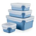 doxeia apothikeysis trofimon tefal masterseal n1030810 blue set 4tem extra photo 1