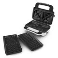 tostiera me apospomenes plakes 850w tefal snack xl sw701110 extra photo 2