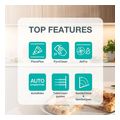 entoixizomenos pyrolytikos foyrnos gorenje go66e pizza350c 77lt extra photo 2