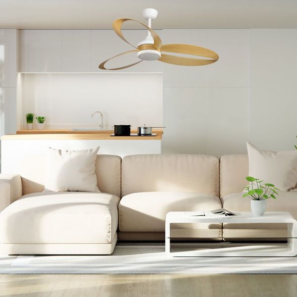 ΑΝΕΜΙΣΤΗΡΑΣ ΟΡΟΦΗΣ PRCF-80653 PRIMO 52'' 132ΕΚ DC ΜΕ ΤΗΛ.ΡΙΟ 1 ΦΩΣ LED 3ΦΤΕΡΑ ΛΕΥΚΟΣ ΜΕ ΞΥΛΙΝΑ ΦΤΕΡ