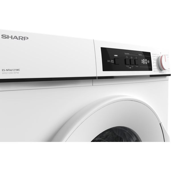 ΠΛΥΝΤΗΡΙΟ ΡΟΥΧΩΝ SHARP ES-NFA6121WC-EE 6KG 1200 RPM 45L