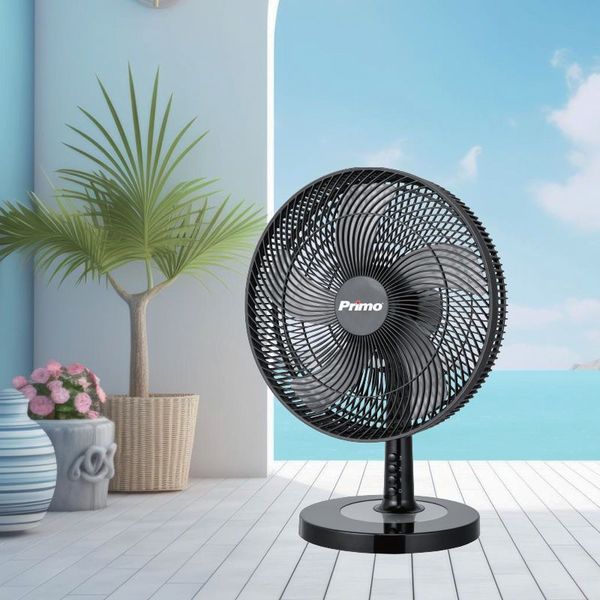 ΑΝΕΜΙΣΤΗΡΑΣ ΕΠΙΤΡΑΠΕΖΙΟΣ PRTF-80707 PRIMO 16'' 40ΕΚ. ΜΑΥΡΟΣ