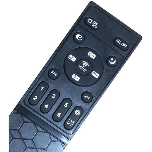 ΑΝΕΜΙΣΤΗΡΑΣ ΟΡΟΦΗΣ PRCF-80725 PRIMO 20'' 50ΕΚ. ΜΕ RC 1ΦΩΣ LED 3 ΦΤΕΡΑ ΜΑΥΡΟΣ