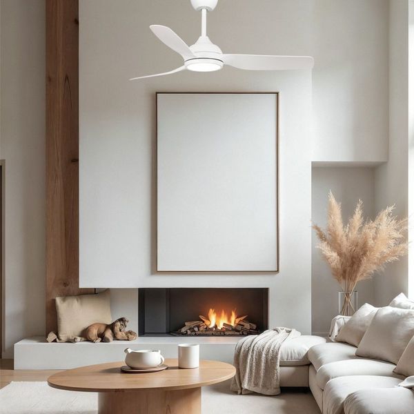 ΑΝΕΜΙΣΤΗΡΑΣ ΟΡΟΦΗΣ PRCF-80727 PRIMO 52'' 132ΕΚ. ΜΕ RC 1 ΦΩΣ LED 3ΦΤΕΡΑ IP66 ΜΕ WIFI ΛΕΥΚΟΣ