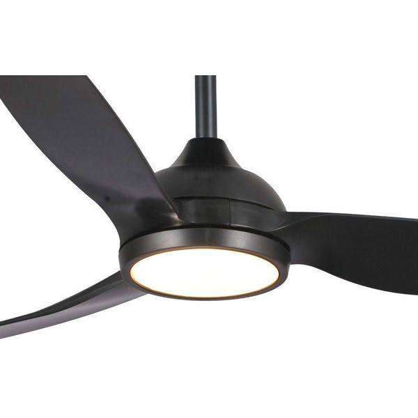 ΑΝΕΜΙΣΤΗΡΑΣ ΟΡΟΦΗΣ PRCF-80728 PRIMO 52'' 132ΕΚ. ΜΕ RC LED 3Φ IP66 WIFI ΜΑΥΡΟΣ