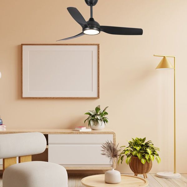 ΑΝΕΜΙΣΤΗΡΑΣ ΟΡΟΦΗΣ PRCF-80728 PRIMO 52'' 132ΕΚ. ΜΕ RC LED 3Φ IP66 WIFI ΜΑΥΡΟΣ