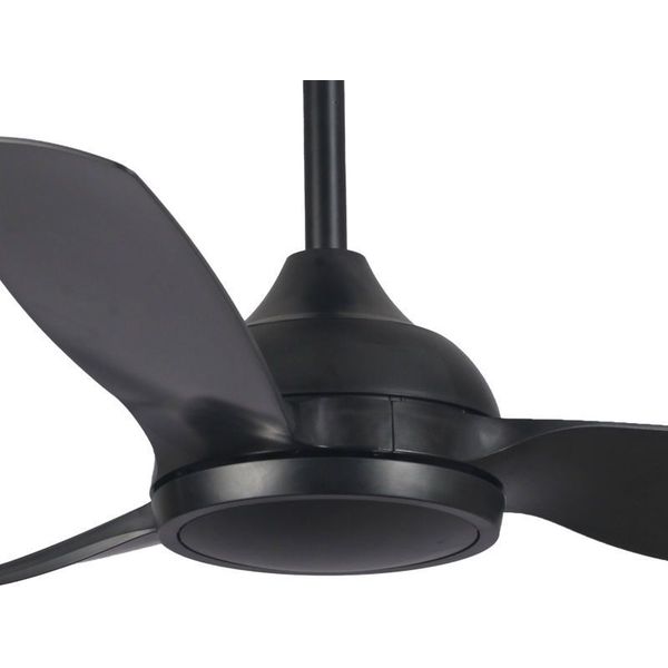 ΑΝΕΜΙΣΤΗΡΑΣ ΟΡΟΦΗΣ PRCF-80730 PRIMO 52'' 132ΕΚ. ΜΕ RC 3ΦΤΕΡΑ IP66 ΜΑΥΡΟΣ