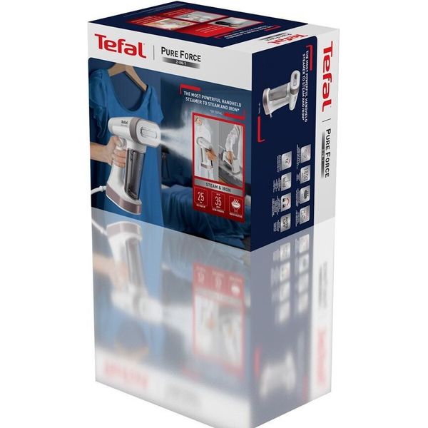 ΑΤΜΟΚΑΘΑΡΙΣΤΗΣ ΧΕΙΡΟΣ TEFAL PURE FORCE GARMENT STEAMER 180ML 1800W DT8765E0