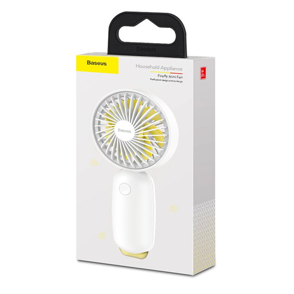 Baseus Firefly Led Mini Fan + Power Bank 1500mah White Ανεμιστηρες
