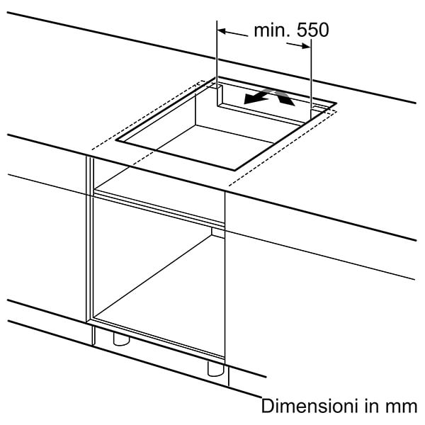 ΕΝΤΟΙΧΙΖΟΜΕΝΗ ΚΕΡΑΜΙΚΗ ΕΣΤΙΑ BOSCH PUE611BB5D