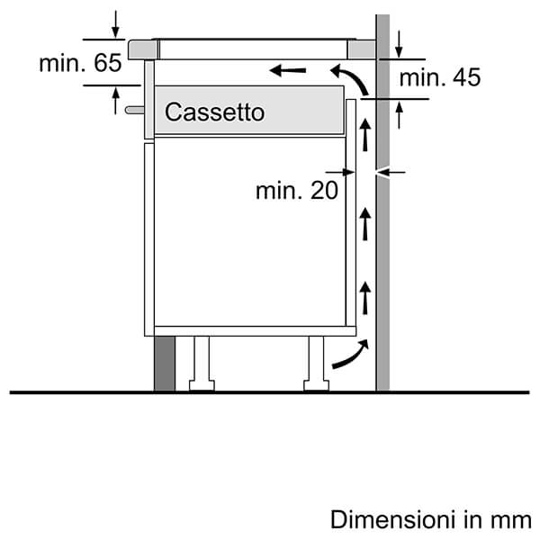 ΕΝΤΟΙΧΙΖΟΜΕΝΗ ΚΕΡΑΜΙΚΗ ΕΣΤΙΑ BOSCH PUE611BB5D