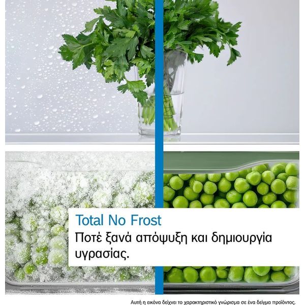 ΨΥΓΕΙΟΚΑΤΑΨΥΚΤΗΣ TOTAL NO FROST BOSCH KGN497ICT
