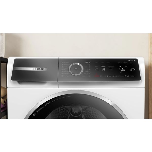 ΣΤΕΓΝΩΤΗΡΙΟ ΜΕ ΑΝΤΛΙΑ ΘΕΡΜΟΤΗΤΑΣ BOSCH HOME CONNECT WQB246CNBY 9KG