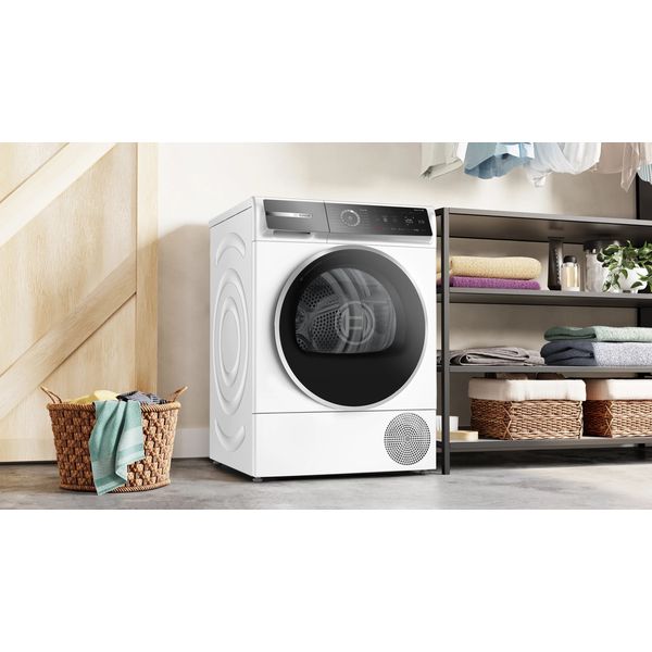 ΣΤΕΓΝΩΤΗΡΙΟ ΜΕ ΑΝΤΛΙΑ ΘΕΡΜΟΤΗΤΑΣ BOSCH HOME CONNECT WQB246CNBY 9KG