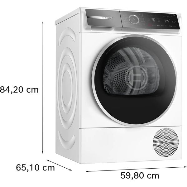 ΣΤΕΓΝΩΤΗΡΙΟ ΜΕ ΑΝΤΛΙΑ ΘΕΡΜΟΤΗΤΑΣ BOSCH HOME CONNECT WQB246CNBY 9KG