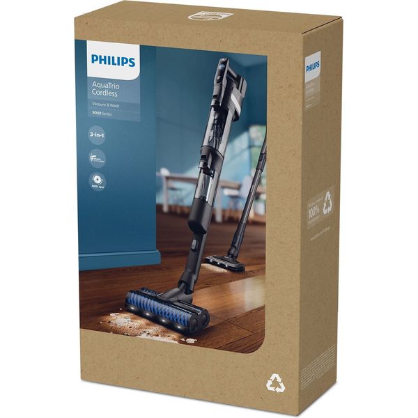 PHILIPS 9000 SERIES AQUATRIO WET&amp;DRY ΕΠΑΝΑΦΟΡΤΙΖΟΜΕΝΗ XW9463/11 STICK
