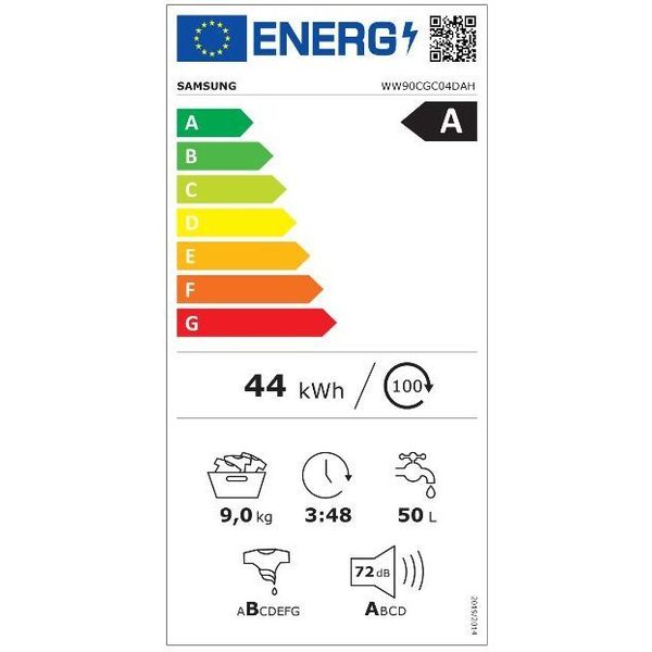 ΠΛΥΝΤΗΡΙΟ ΡΟΥΧΩΝ SAMSUNG WIFI WW90CGC04DAHLE 9KG