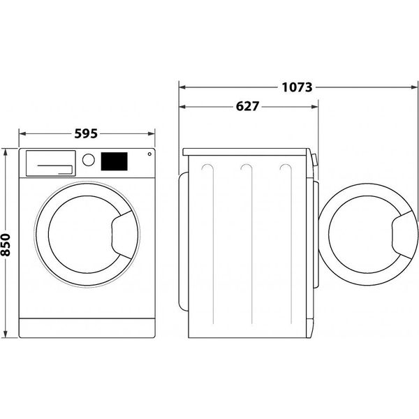 ΠΛΥΝΤΗΡΙΟ ΡΟΥΧΩΝ ΜΕ ΑΤΜΟ WHIRLPOOL FFB 9489 WV EE 9KG