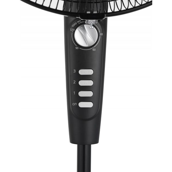 ΑΝΕΜΙΣΤΗΡΑΣ ΟΡΘΟΣΤΑΤΗΣ ARIELLI ASF-4024EB 50W ΔΙΑΜΈΤΡΟΥ 40CM ΜΑΥΡΟΣ