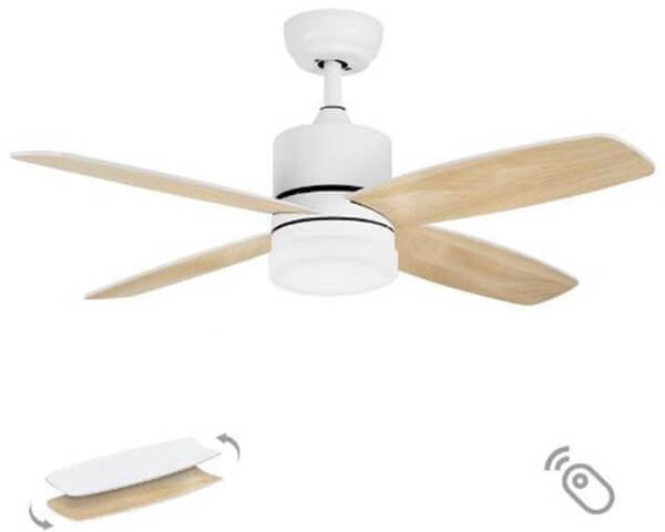 ΑΝΕΜΙΣΤΗΡΑΣ ΟΡΟΦΗΣ LINEME 02-00153 48'' LED18W OSTRO ΜΕ ΤΗΛΕΧΕΙΡΙΣΤΗΡΙΟ