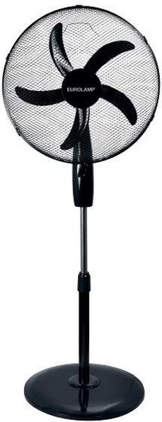 ΑΝΕΜΙΣΤΗΡΑΣ ΟΡΘΟΣΤΑΤΗΣ 60W EUROLAMP 300-20014 ΜΑΥΡΟ