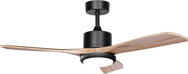 ΑΝΕΜΙΣΤΗΡΑΣ ΟΡΟΦΗΣ IQ CF-5213 MATT BLACK 52'' ΜΕ LED ΦΩΣ ΚΑΙ ΤΗΛΕΧΕΙΡΙΣΤΗΡΙΟ 85W