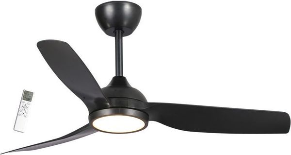 ΑΝΕΜΙΣΤΗΡΑΣ ΟΡΟΦΗΣ PRCF-80728 PRIMO 52'' 132ΕΚ. ΜΕ RC LED 3Φ IP66 WIFI ΜΑΥΡΟΣ