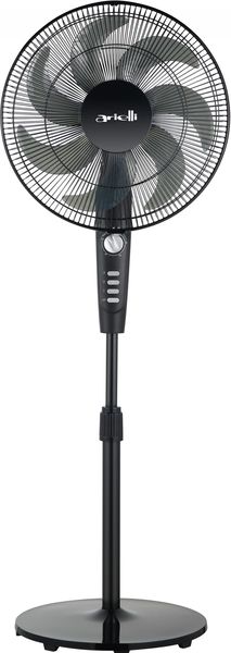 ΑΝΕΜΙΣΤΗΡΑΣ ΟΡΘΟΣΤΑΤΗΣ ARIELLI ASF-4024EB 50W ΔΙΑΜΈΤΡΟΥ 40CM ΜΑΥΡΟΣ