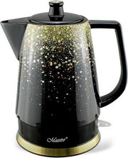 brastiras maestro ceramic electric kettle 15l 1500w gold black mr 074 gold photo